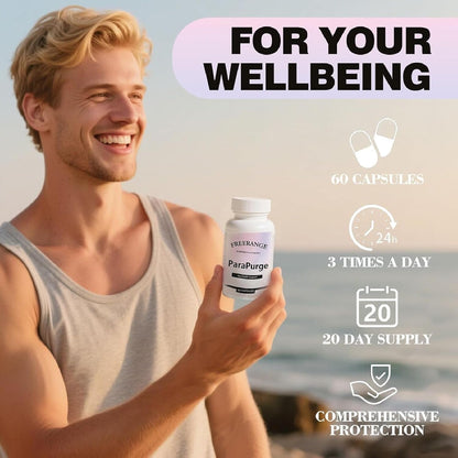 Gut Cleanse - Gut and Colon Support Supplement, Non-GMO Formula, 60 Capsules (1PCS)